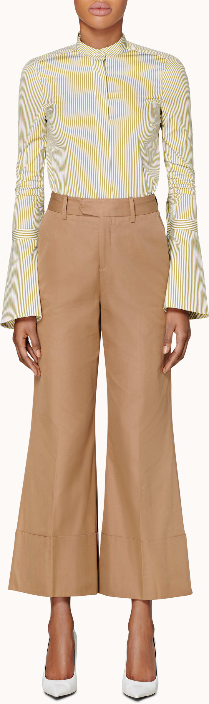 Calypso Acid and White Striped Shirt