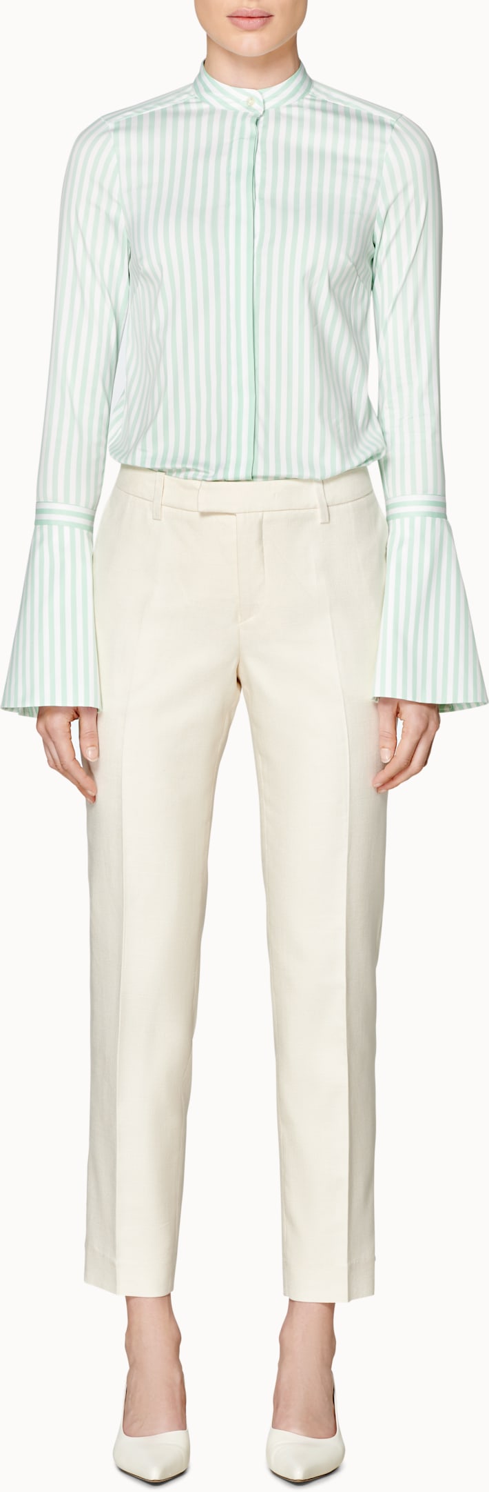 Calypso Mint Striped Shirt