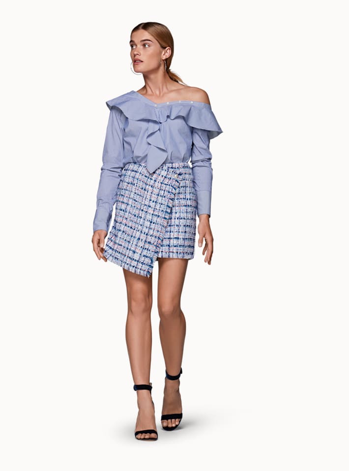 Brett Blue Skirt