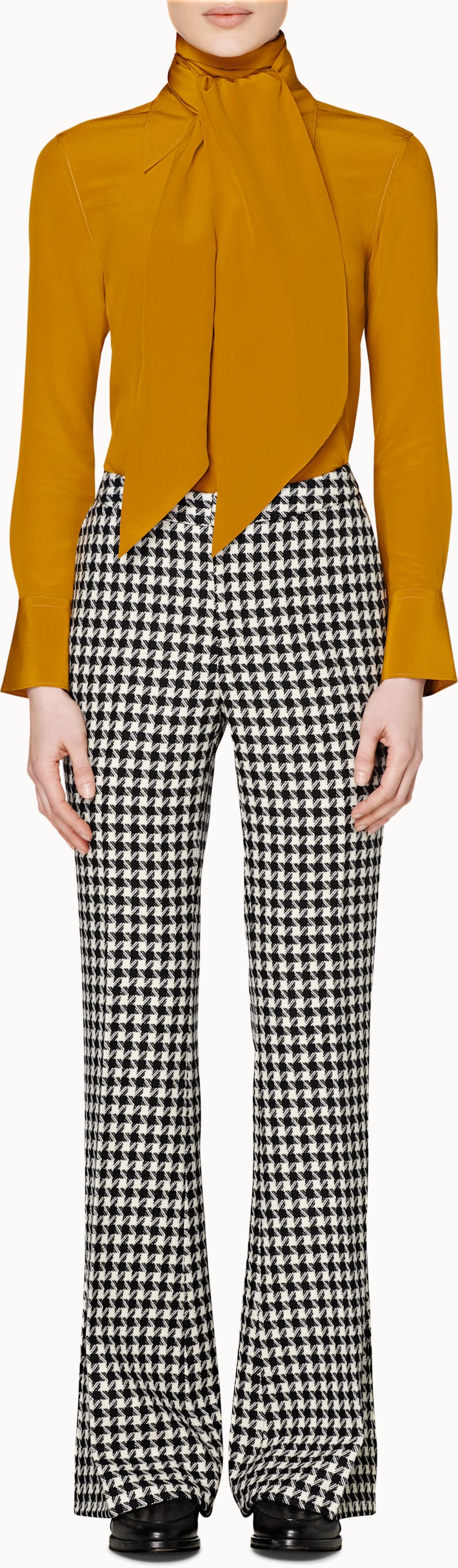 Bridgette Amber Silk Shirt