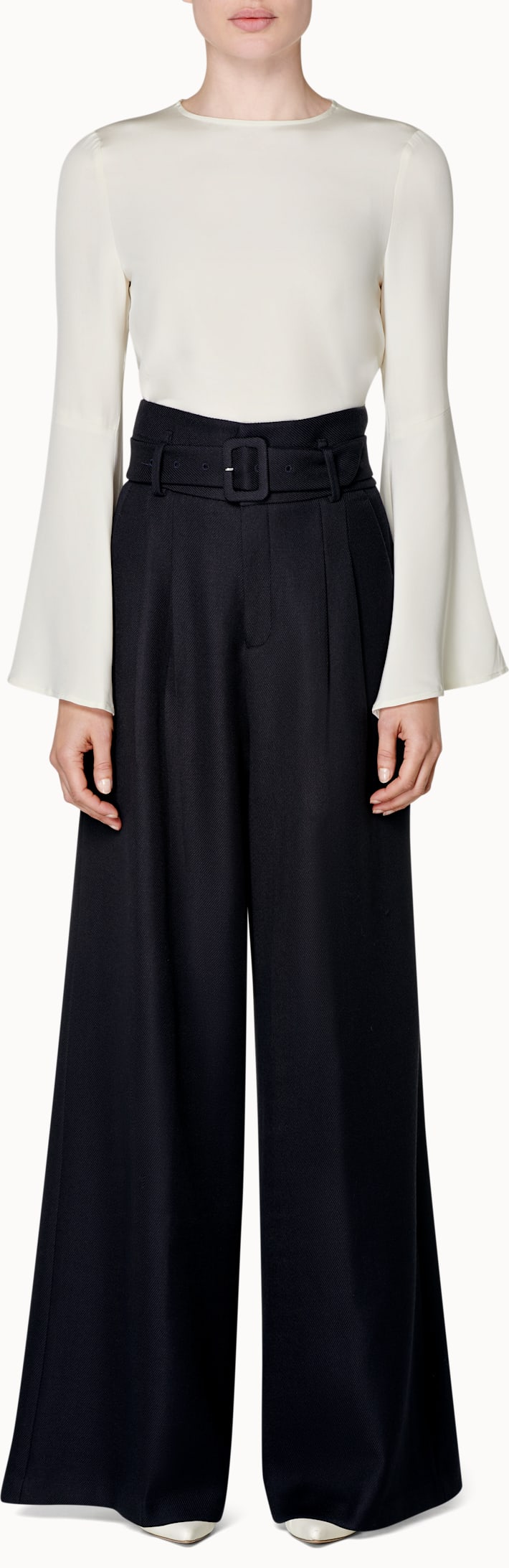 Dew Off White Silk Shirt