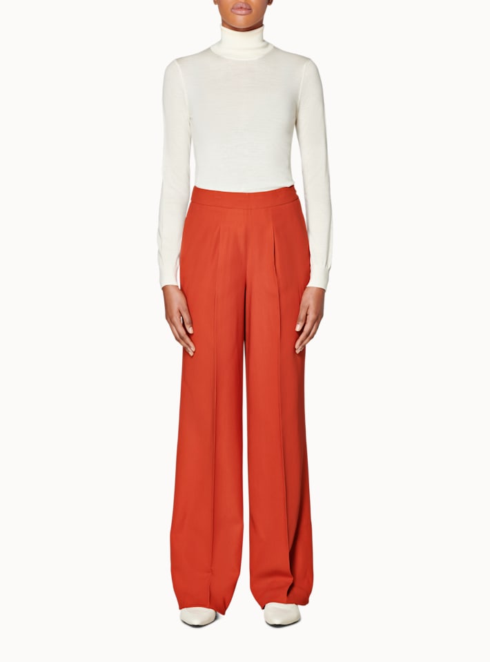 Ally Orange Trousers