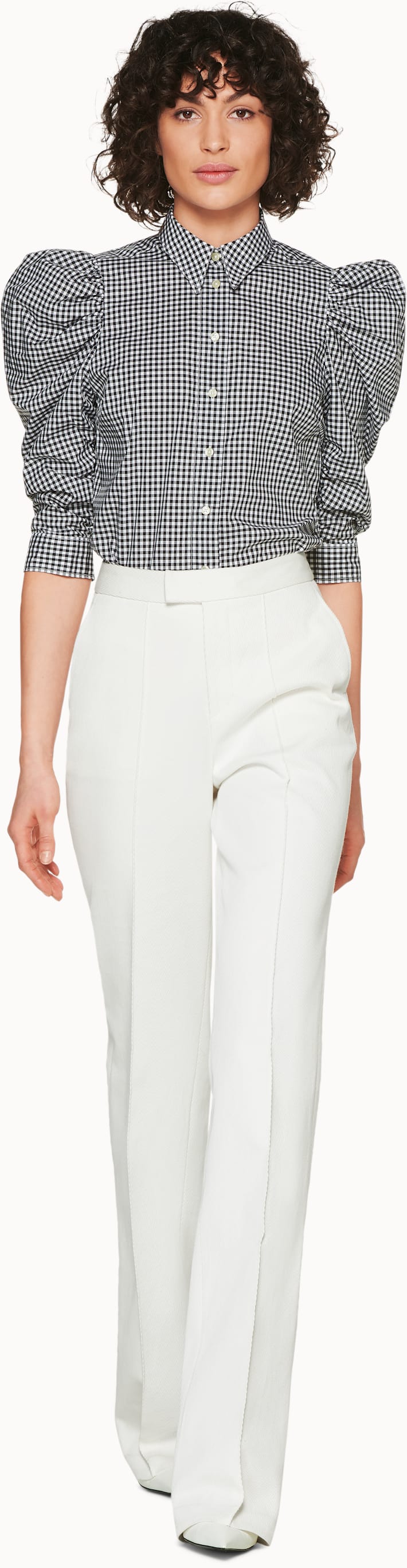 Ally White Trousers