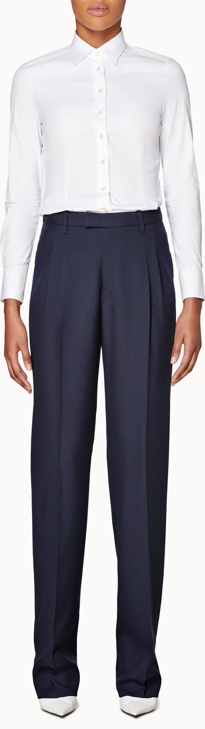 Ally Navy Trousers