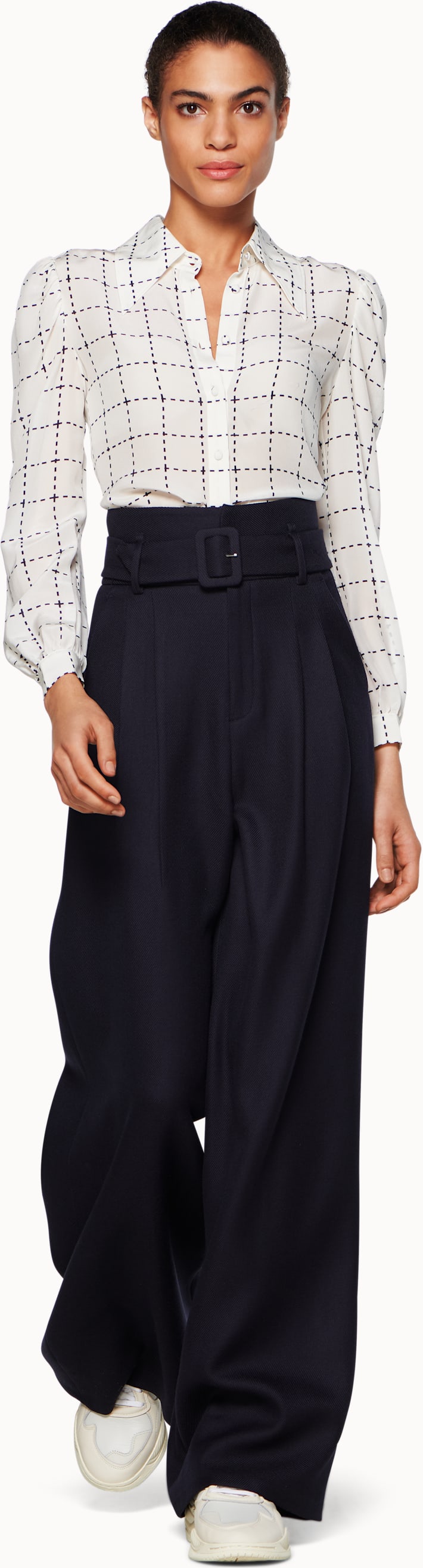 Ally Navy Trousers