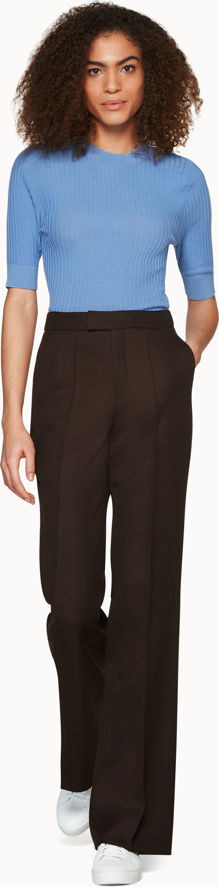 Ally Chocolate Trousers