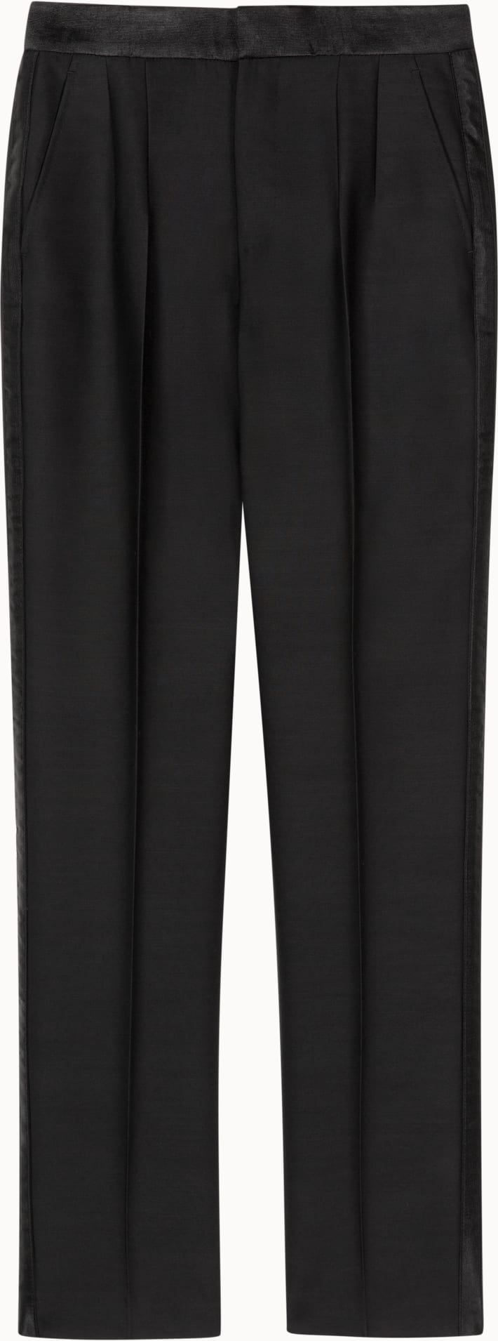 Ice Black Trousers