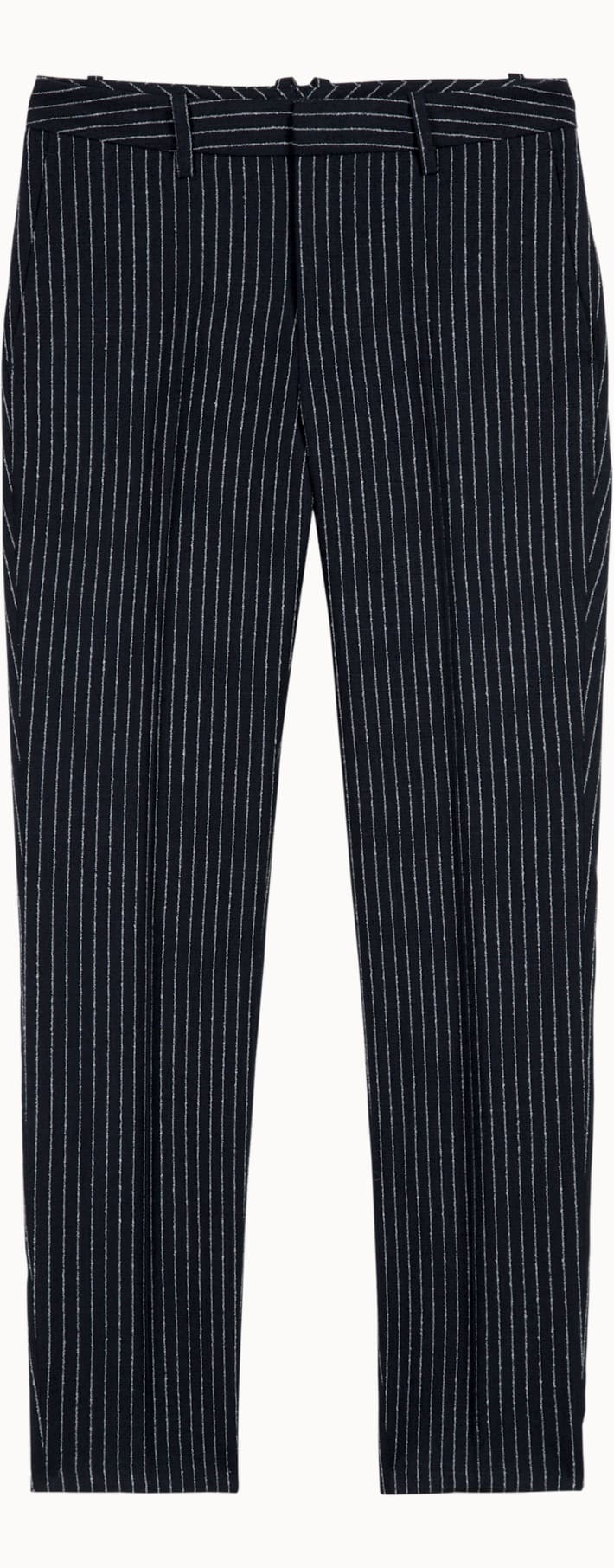 Robin Navy Striped Trousers