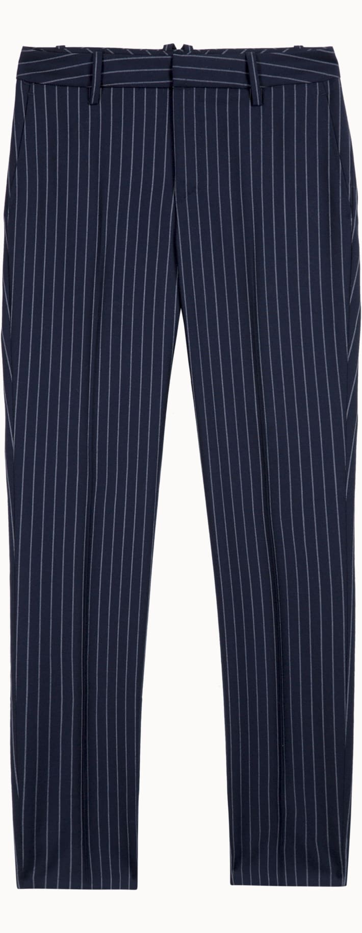 Robin Navy Striped Trousers