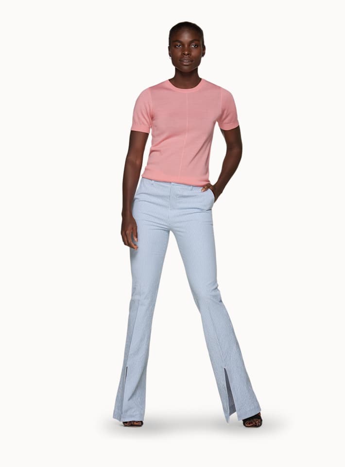 Robin Light Blue Striped Trousers