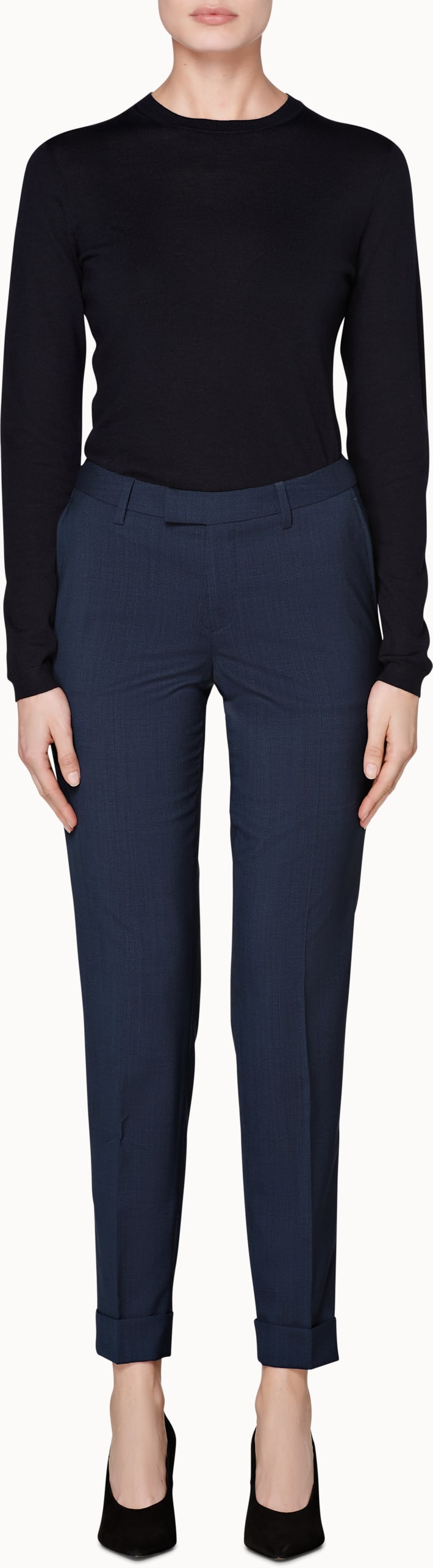 Robin Blue Checked Trousers