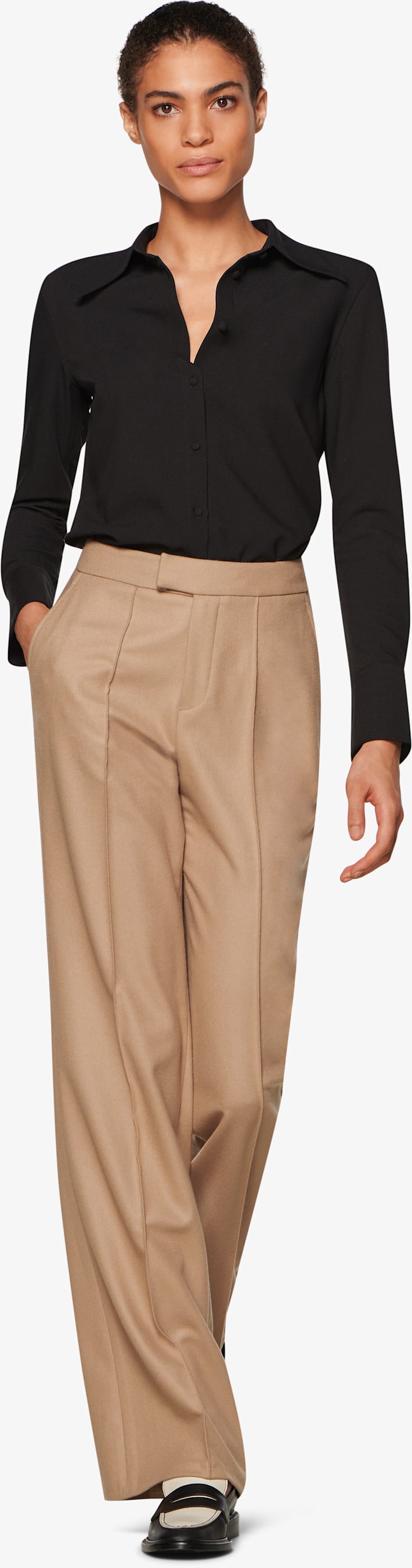 Ally Camel Trousers