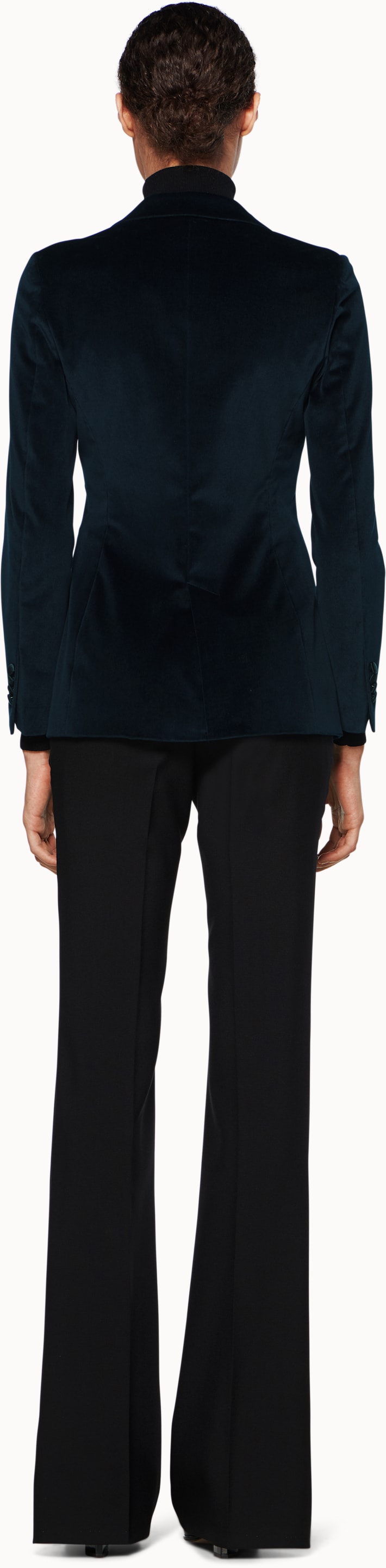 Cameron Navy Velvet Peak Tux Jacket