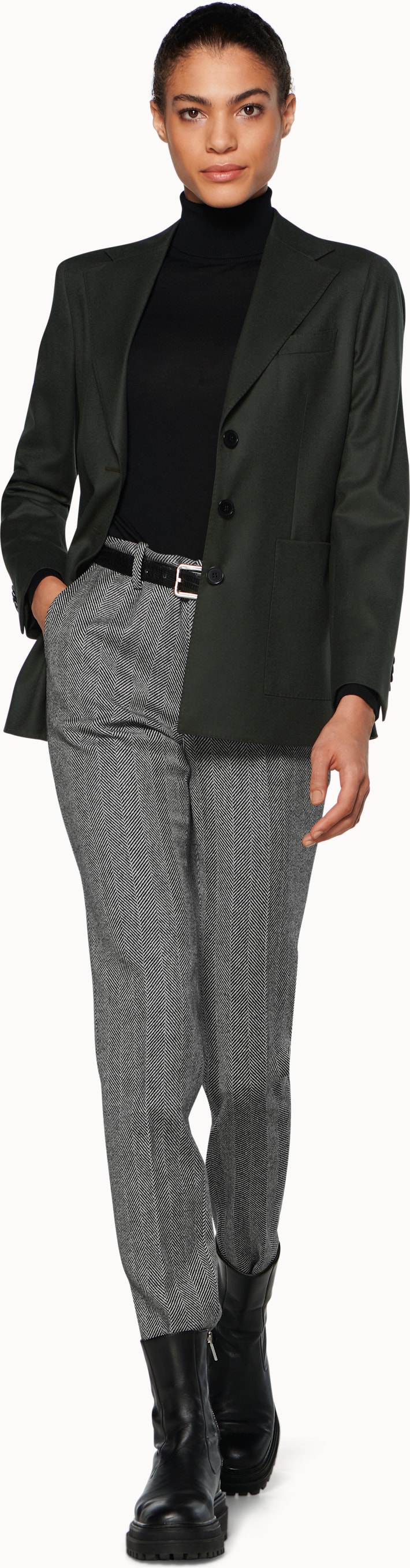 Jay Deep Green Suit