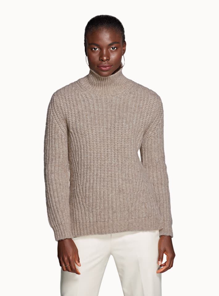 Stevie Light Brown Sweater