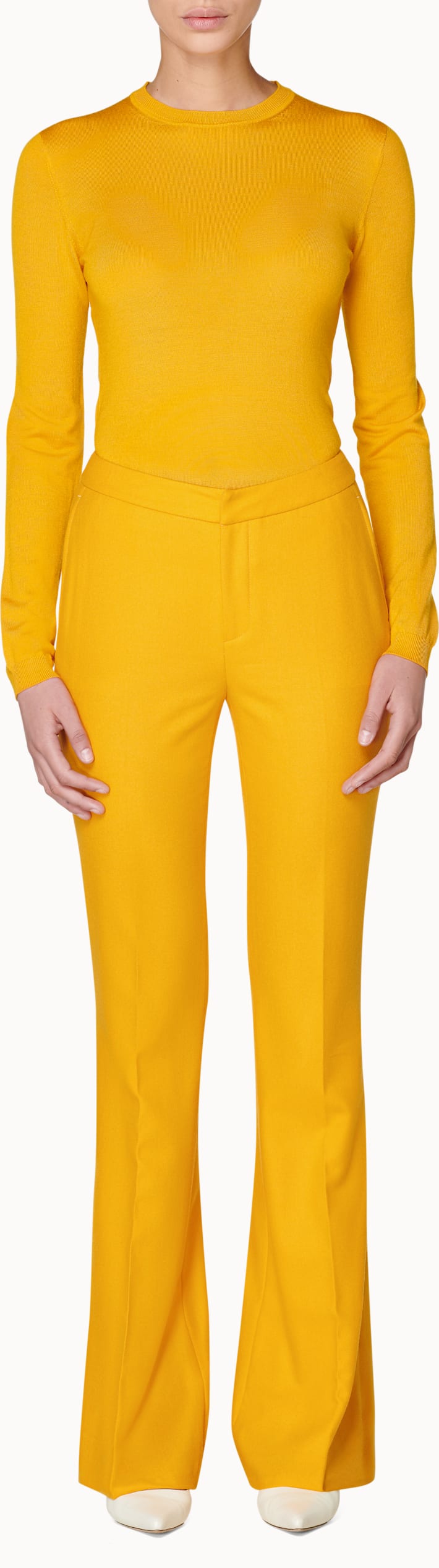 Ethan Yellow Crewneck