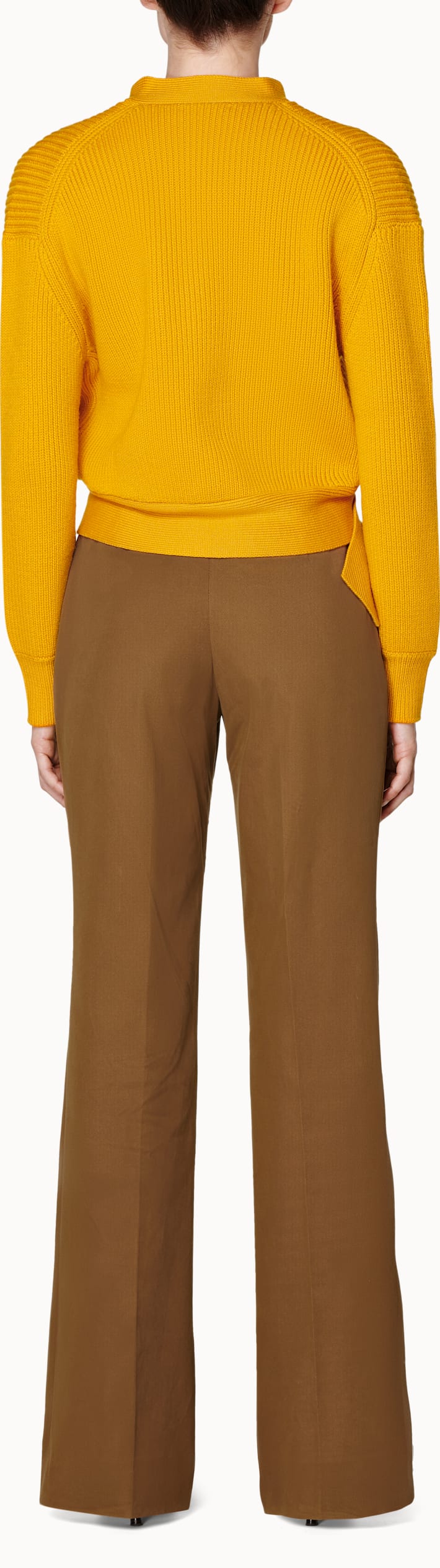 Cora Sunshine Knitted Bomber