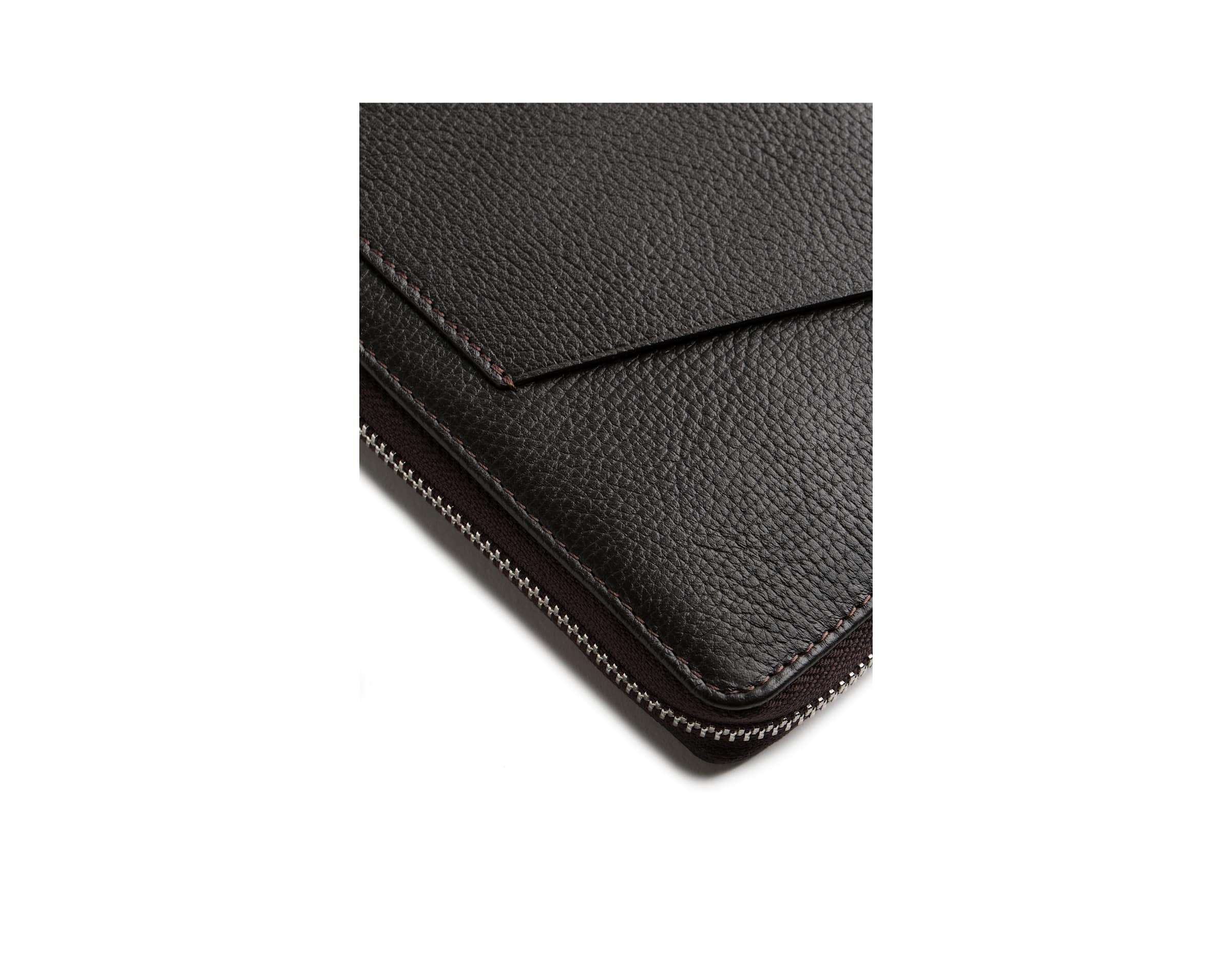Dark Brown Travel Wallet Sl17204 | Suitsupply Online Store