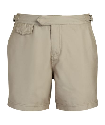 Khaki Swim Shorts