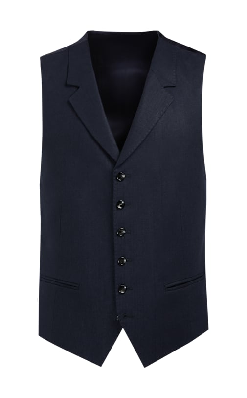 Navy Waistcoat