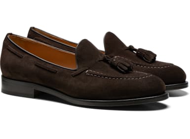 Dark Brown Tassel Loafer