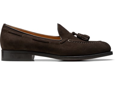 Dark Brown Tassel Loafer