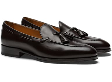 Brown Tassel Loafer