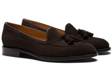 Brown Tassel Loafer