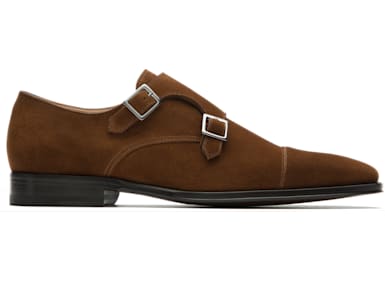 Light Brown Double Monk Strap