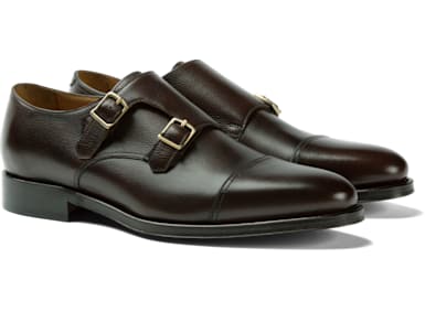 Brown Double Monk Strap