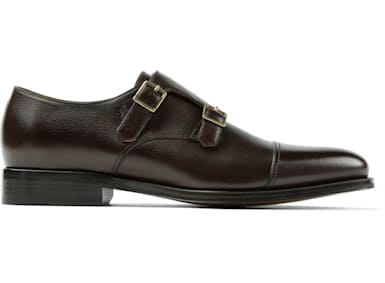 Brown Double Monk Strap