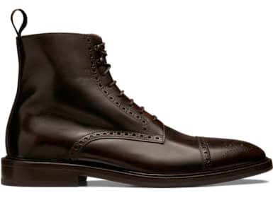 Brown Brogue Boot