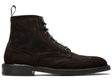 Brown Brogue Boot
