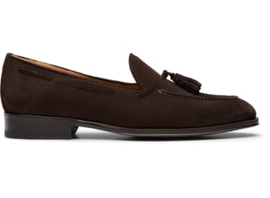 Dark Brown Tassel Loafer