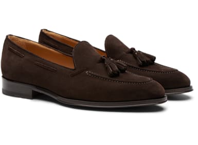 Dark Brown Tassel Loafer