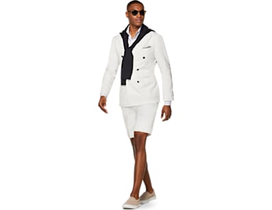 Jort Off White Shorts