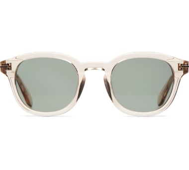 Transparent Round Sunglasses