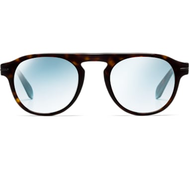 Brown Round Sunglasses