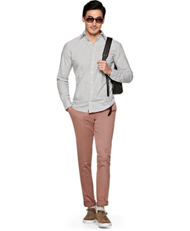 Grey Check Shirt