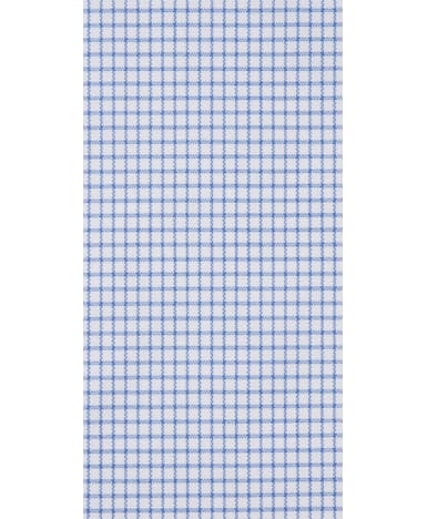Blue Windowpane Traveller Shirt