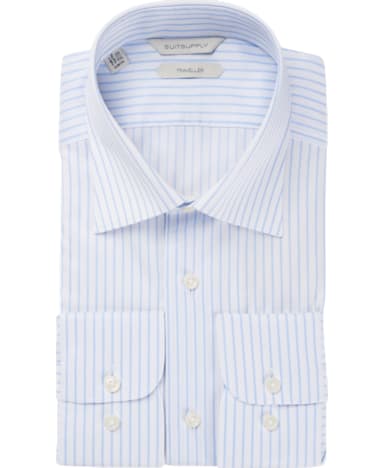 Blue Stripe Traveller Shirt