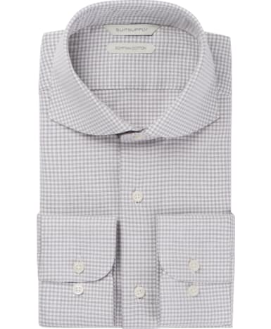 Brown Check Shirt