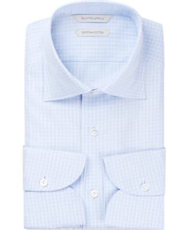 Light Blue Check Shirt
