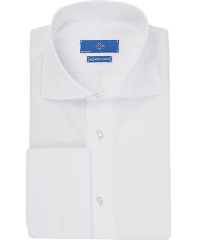 Jort White Tuxedo Shirt