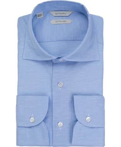 Blue Plain Shirt