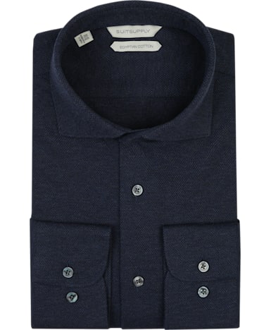 Navy Plain Shirt