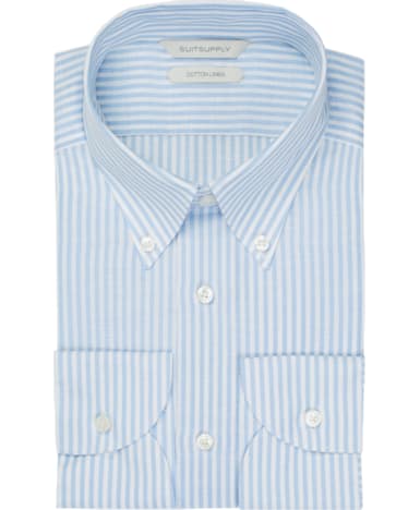 Light Blue Stripe Shirt