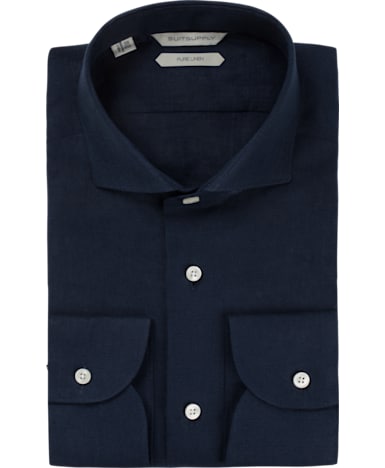 Navy Plain Shirt