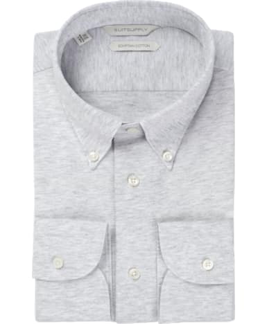 Grey Plain Shirt