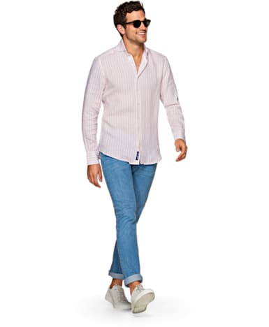 Pink Stripe Shirt